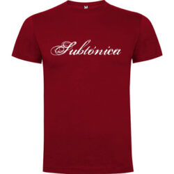 Camiseta GRANATE Subtónica (pecho)