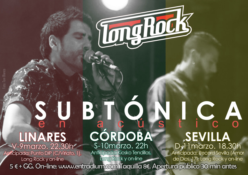 Subtónica Long Rock Tour 2018
